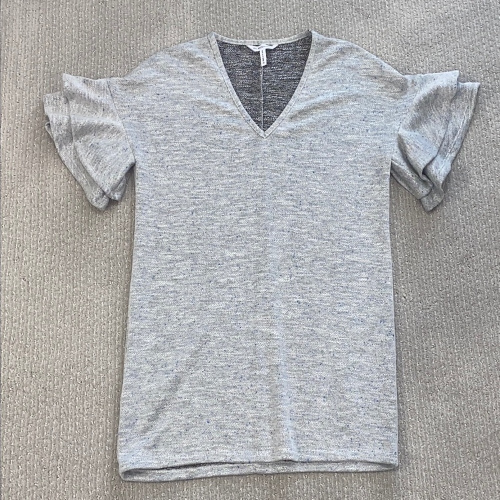 BCGB ruffle sleeve dress